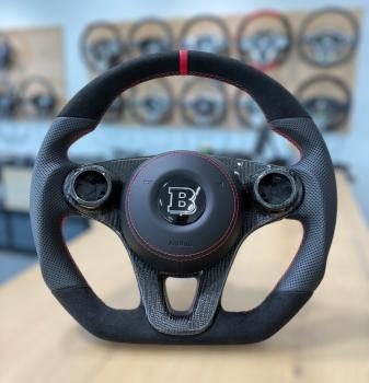 Smart 451 453 BRABUS Lenkrad Neu Beziehen Ar.804